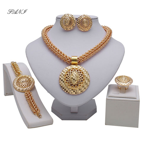 Dubai Gold Color Jewelry Sets