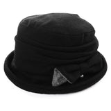 Ladies Wool Cloche Round Hats For Women