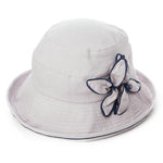 Womens Linen Sun Hat